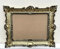 Pintici Bilderrahmen 30x40cm Barock Hängerahmen Barockrahmen 57 x 47 cm Shabby,Jugendstil Antik Spiegelrahmen (Gold-Schwarz)