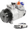 Taesayl Compresor aire acondicionado 7SEU R134a para Mercedes Clase C W203 W204, E W211, S W220, CLK C209, SL R230, G W463, M W163 W166, VITO VIANO W639, con aceite PAG