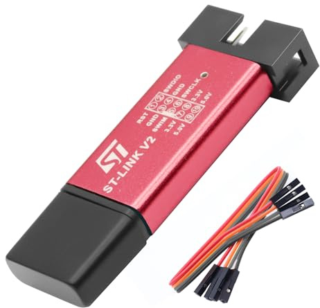 AYWHP 1 PCS LINK/V2 LINK LINK M8 M32 Downloader Aluminium Shell Programmierer Emulator Downloader unterstützt Download-Debugging kompatibel mit Arduino