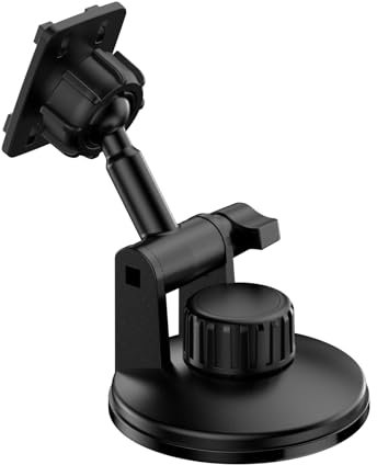 Support à ventouse pour caméra de voiture pour bébé - Montage facile, position réglable et résistant à la température pour une utilisation sûre et pratique