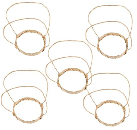 Toddmomy Lot de 10 Porte-gobelets Faits À La Main avec Poignée pour Café Thé Sécurité Artistique