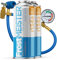 FrostMEISTER 2in1 – Auto-Klimaanlagen-Nachfüllset 2×400 ml inkl. Manometer-Schlauch – Schnelle, einfache & umweltfreundliche Anwendung (R134a, 1995–2016)