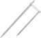 VINTORKY Soporte De Metal para Sombrilla Sombrilla De Pesca Sombrilla con Pinchos Ancla De Arena Ancla De Playa Sombrilla Portátil Sombrilla para Exteriores Bases De Anclaje De