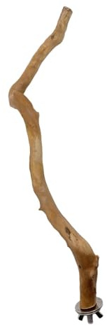 WUUISDNX Vogelstangenständer aus Holz, Papageienständer aus AST, Haustierspielzeug, Papageienständer, Traubenstab, Käfig, Nymphensittiche, Wellensittiche, Blaumeisen