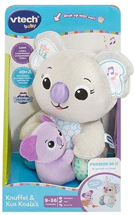 VTech interaktive Kuscheltier Spielzeug Plüschtier & Küss Koalas mit Musik