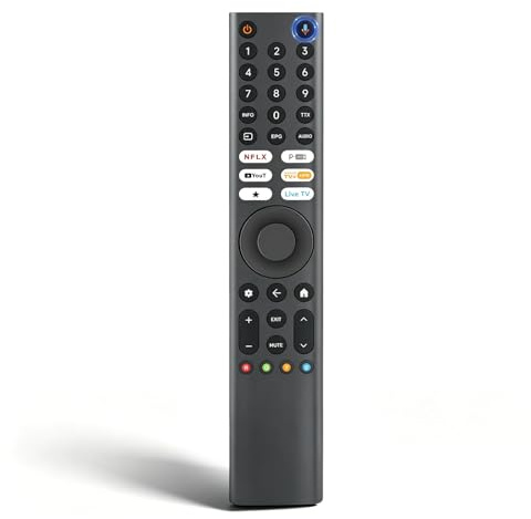 Telecomando di ricambio premium per Xiaomi TV Box, Controller TV per Home Cinema, con Controllo Vocale e Bluetooth per Xiaomi TV Box