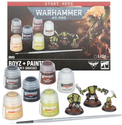 Games Workshop - Warhammer 40 000 - Orks + Paints (édition 2026)