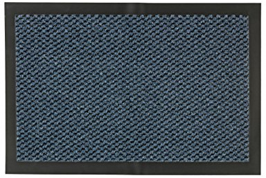 Astra Achat Sauberlaufmatte blau Fußmatte Eingangsmatte Türmatte Vorleger Abtreter Abstreifer, Größe:800 x 600 mm