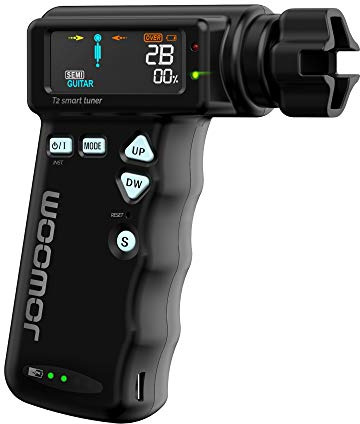 Jowoom T2 tuner intelligent automatique pour toutes sortes de guitares avec automatique, semi-automatique, sur mesure - bobinier de corde électrique