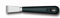 BARGOIN - Zesteur Manche synthétique polypro Noir Acier inoxydable Pèle-légumes