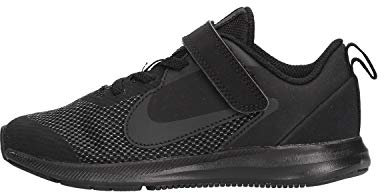 Nike Downshifter 9 (PSV), Unisex-Kinder Leichtathletikschuhe, Schwarz (Black/Black/Anthracite 000), 27.5 EU