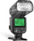 Flash pour appareil photo avec écran LCD pour appareils photo reflex numériques et sans miroir, flash externe avec sabot de flash standard, flash universel pour appareil photo Canon, Sony, Nikon,