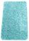Brandsseller Badezimmerteppich 60x90 cm Badvorleger Badematte Badteppich rechteckig Chenille rutschfest saugstark maschinenwaschbar - Türkis
