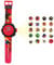 LEXIBOOK Miraculous Ladybug Cat Noir, Adjustable Projection Watch Digital Screen with 20 Images, Red/Black, DMW050MI