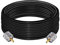 TUOLNK Cable PL259 Cable de radio CB RG58 Puente PL259 32,8 pies (10 M) SO239 UHF Cable de extensión macho a macho Cable coaxial negro RF de baja pérdida Cable coaxial PL259 para radio bidireccional