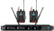 D Debra Audio Pro ER-102 UHF Sistema de Monitor intraauricular inalámbrico de un Solo Canal con transmisor y Receptor para Escenario, Estudio de grabación, músicos (2 bodypack con transmisor)
