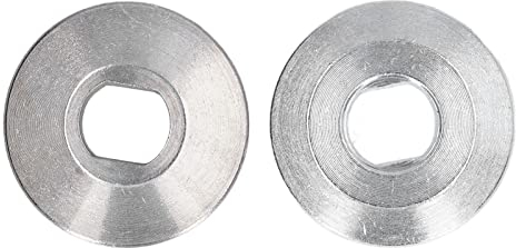 Rondelle de serrage de lame de scie, Rondelle de serrage extérieure, plaque de pression en carbure cémenté haute dureté 45 mm de diamètre compact pour machine à scier en aluminium 10 pouces