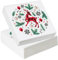 60Stück Weihnachten Servietten, Weihnachtsrentier Papierservietten Paper Napkins Wegwerfservietten Bedruckte Papiertaschentücher Partyzubehör Weihnachtliche Tischdekoration (33 x 33 cm)