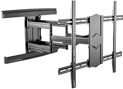 TV Stand Bracket Floor TV Wall Bracket Mount, Swivels Tilts TV Mount For 43-100 Inch LED LCD Flat Curved TV Or Monitor Up To 70kg, Max.VESA 600 X 800/200x300mm
