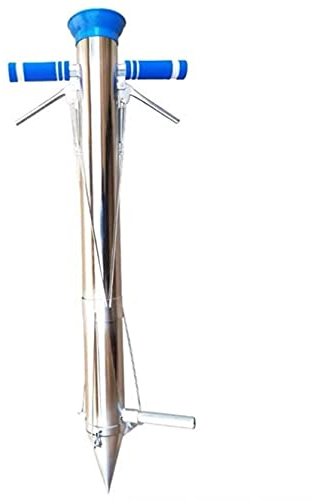 Long Handled Bulb Seedling Plant Transplanter Seed Metal Precision Manuel Jardin semoir Greens Onion Radish Beets Semis Jeune Légume Outil Machine D'Engrais Plantation Poignéepistolet Jardinièr