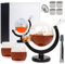 whiskey karaffe globus,whisky karaffe set,alkohol geschenke für männer,whisky set geschenk,whiskey dekanter,whiskey karaffe set,whisky karaffe globus,whisky zubehör geschenk,whisky dekanter (Stil 3)