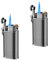 2 Pack Feuerzeug Sturmfeuerzeug, Mini Jet Lighter Jetflame Gasfeuerzeug mit Protect Cover, Metall Sturmfeuerzeug Gas nachfüllbar Torch Lighter Geschenkidee für Männer(Schwarz, ohne Gas)