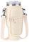 Forhome Tasche für Stanley Cup, 1,2 l Flaschentasche mit Handytasche, Tragegriff, Verstellbarer Schultergurt, Karabiner (Grau)