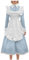 MNSWR Dirndl Damen Lila,Oktoberfest Partykleid Carnival Costume Boys Oktoberfest Kostüme Damen Trachten Damen Kleid Damen Lang Abendkleider Große Größen Oktoberfest Dress,Halloween Party Set Kostüm F