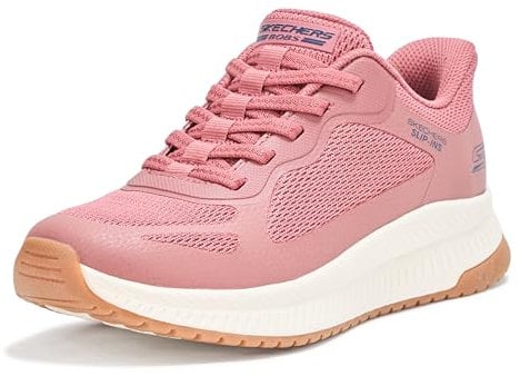 Skechers - Bobs Squad 4 Staple Look, Zapatillas Mujeres, Fuchsia,