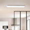Lightbox Basic LED Aufbaupaneel | 100 x 25 cm | zeitloses Wand- & Deckenpanel mit weißem Rahmen & neutralweißer Lichtfarbe (4000 K) | 2700 lm | für jeden Raum | aus Aluminium/Kunststoff