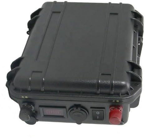 SSCYHT Thruster-Batterie 24 V 12 V 60 AH 80 AH 100 AH 120 AH 150 AH 200 AH Wiederaufladbare Ersatz-Lithiumbatterie für Marine-/Trolling-Motorbatterie mit Ladegerät,12v 60ah