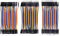 Make It Warehouse 120pcs Dupont Wire 40pin Male to Female, 40pin Male to Male, 40pin Female to Female Breadboard Jumper Cables for Pi Arduino UNO R3 MEGA Projects (10 CM 3 Types (M-M, F-M, F-F))