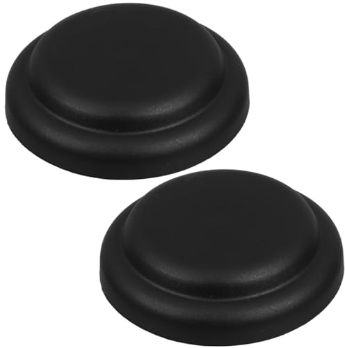 UKCOCO 2 Piezas Gorra para Sombrilla De Patio Plástico Repuesto Tapa Superior Accesorio Fácil Instalación Protección Lluvia Viento Al Aire Libre 3.4X3.4X0.8 Pulgadas