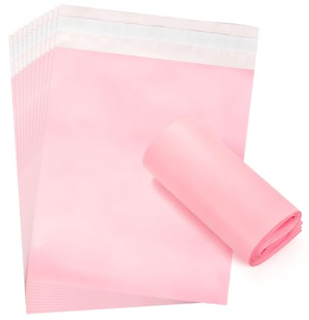 Qibesiey Disposable Sanitary Bags, Privacy Odor Proof (100-PACK) | Feminine Hygiene Disposal Bags, Self-Sealing, Discreet Disposal of Sanitary Napkins, Tampons and Pads