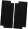 Alipis 4Pcs Self Adhesive Ceiling Fan Filter Pads Activated Carbon Protector for Indoor Air Easy Install Fan Filters Enhance and Cleanliness