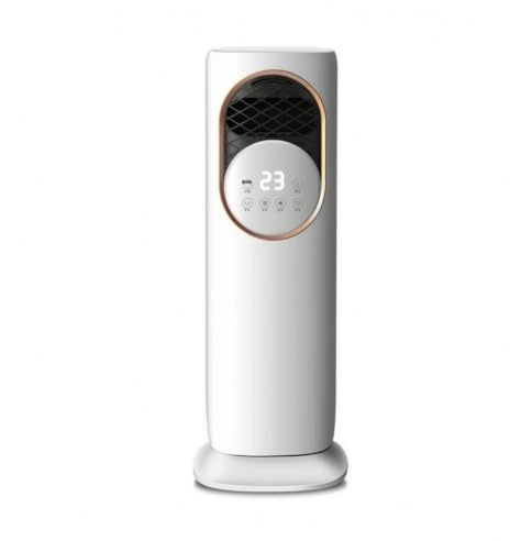 YWMJZEU Rafraîchisseur d'Air avec Chauffage Silence | Ventilateur de Refroidissement Mobile avec Humidificateur, Appareil Multifonction Colonne, Climatiseur Réglable pour Familles