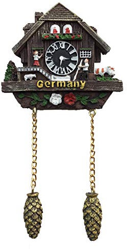 Kuckucksuhr Deutschland 3D-Kühlschrankmagnet Reiseaufkleber Souvenirs, Heim- und Küchendekoration Deutschland Kühlschrankmagnet aus China