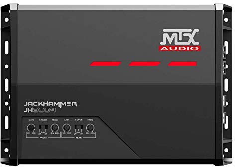 MTX Audio JH3004 Jackhammer Series Amplificateur audio de voiture 4 canaux Classe AB 300 W