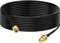 Bingfu Cable RP-SMA Rallonge Antenne WiFi 3m Adaptateur de RP-SMA Mâle à Femelle RG174 pour Extension Telesurveillance Routeur WiFi Caméra Sécurité IP Carte Réseau sans Fil Mini PCI Express PCIE