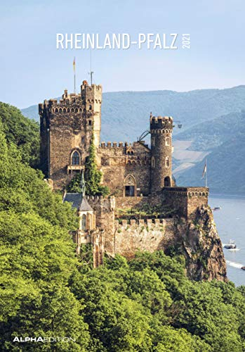 Rheinland-Pfalz 2021 - Bild-Kalender 24x34 cm - Regional-Kalender - Wandkalender - mit Platz für Notizen - Alpha Edition