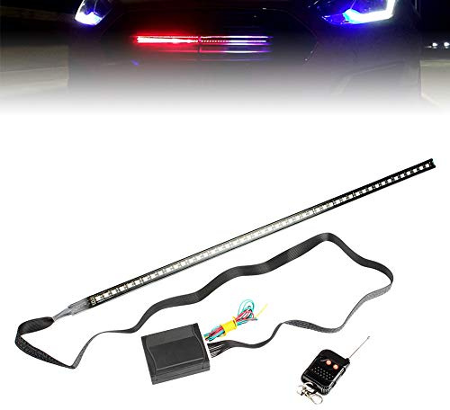 Yolu RGB LED Knight Rider Scanner Striscia di Luce 22 '48-SMD Multicolore LED Flash Strobe Griglia Luce Auto Camion Illuminazione Interna Esterna