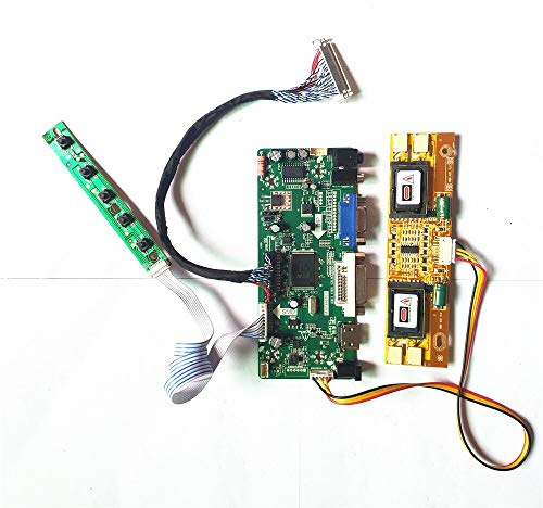 Für M190EN04 V1 V2 V3 LCD Monitor Panel VGA HDMI DVI M.NT68676 Bildschirm Controller Laufwerk Board LVDS 30Pin CCFL 1280 * 1024 19 Zoll Kit (M190EN04 V1)