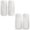 Set di 4 umidificatori in ceramica orchidea piatta per il fissaggio al radiatore, riscaldamento evaporatore, vaso da parete 331 a1680