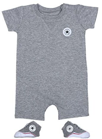 Converse Lil Chuck Strampler, Unisex, Grau