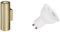 SLV ENOLA B | Wandleuchte, Wandbeleuchtung, Aufbauleuchte, Innenbeleuchtung, Leuchte | inkl. effizientem GU10 Leuchtmittel, 3000K, Neutralweiß, max. 50 W, inkl. Zierring, Up/Down, Messing