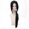 NEZIH Schwarze Lange gerade mit Einer Zopfperücke Uchiha Itachi Cosplay Perücke, Geeignet für Halloween-Party, Nachtleben, Karneval, mit Perückenkappe, Dekorationsgeschenk