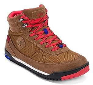 Xero Shoes Damen Ridgeway Wasserdichter Wanderstiefel — Ultraleicht, Nullabsatz, Breite Zehenbox, Barfußgefühl-Stiefel für Damen — Kamelbraun, Größe 38 EU