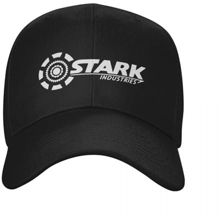 Iron Man Baseball Cap for Men and Women, Adjustable hat with Back Closure, Retro Style, Tony Stark, Ideal for The Sun, Ideal for Winter