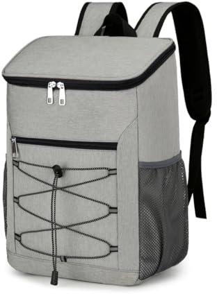 Ldabrye Lässiger Tagesrucksack, klassischer Rucksack für College, Reisen, Arbeit, große Kapazität, Kühltasche, Camping, Lunch-Rucksack, auslaufsicher, Picknick-Rucksack