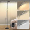 BTTO Floor Lamp, 18W Reading Standing Lamp with 3 Colours & 10 Brightnesses Dimmable Lamp 62 Tall Lamp Double Head LED Floor Lamps for Living Room Bedroom Office